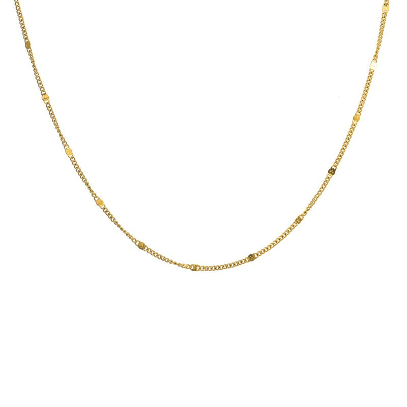 Chain Personality Female Titanium Steel Direct Necklace