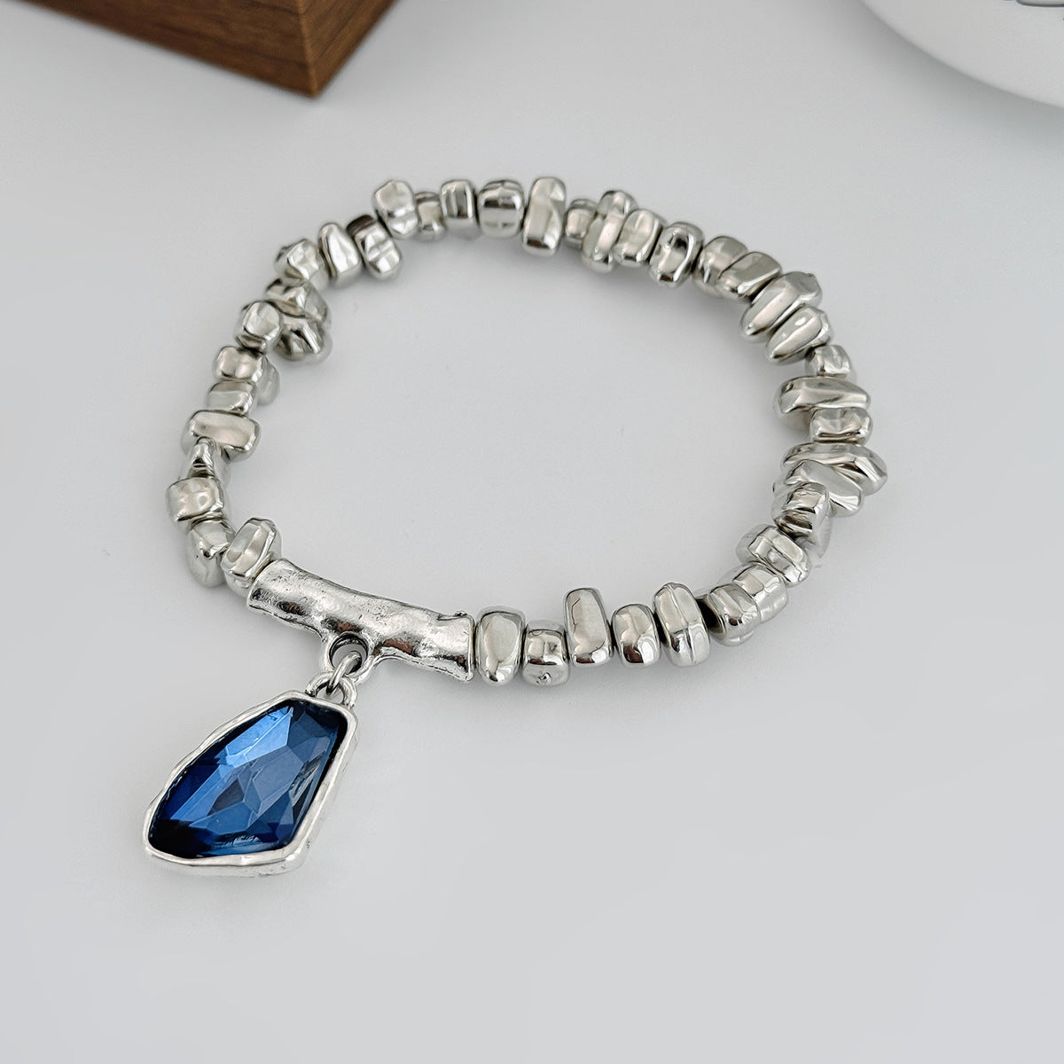 Design Sense Niche Diamond Geometric Creative Clasp Necklaces
