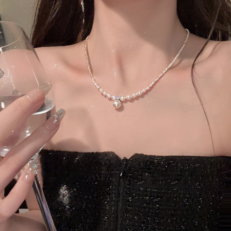 Women's Of Sier Pearl For Light Luxury Minority Advanced Pendants