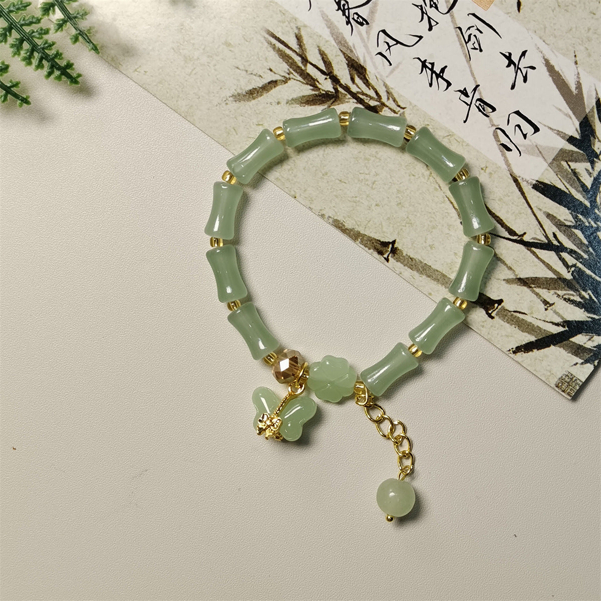 Women's Ancient Style Bamboo Niche Design Mori Bracelets