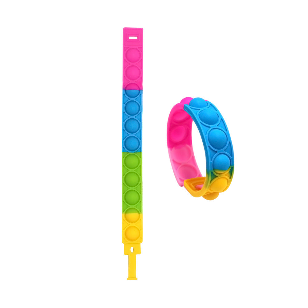 Killer Pioneer Bubble Decompression Silicone Toy Bracelet