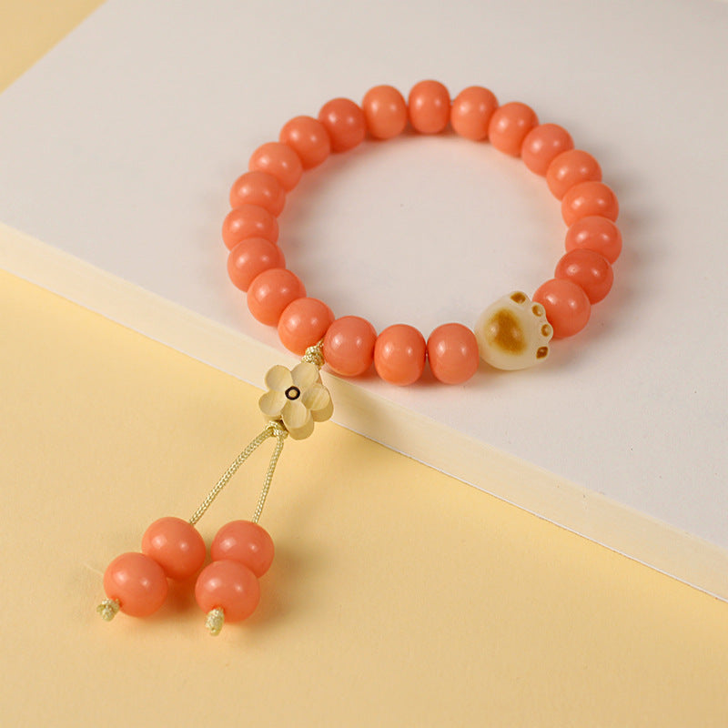Bodhi Candy Color Single Circle Pliable Temperament High Throw Three Bracelets