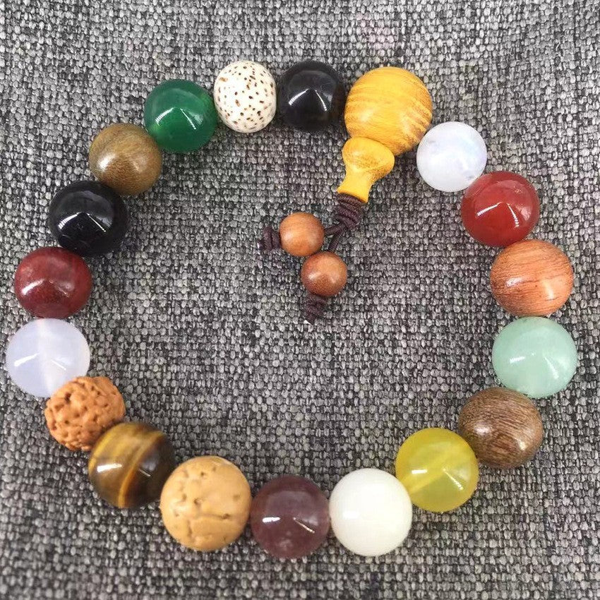 Alms Bowl Style Eighteen Prayer Beads String Decoration Bracelet