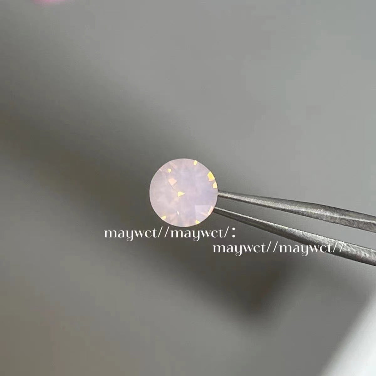 Round Diamond Titanium Steel Screw Ear Stud Earrings