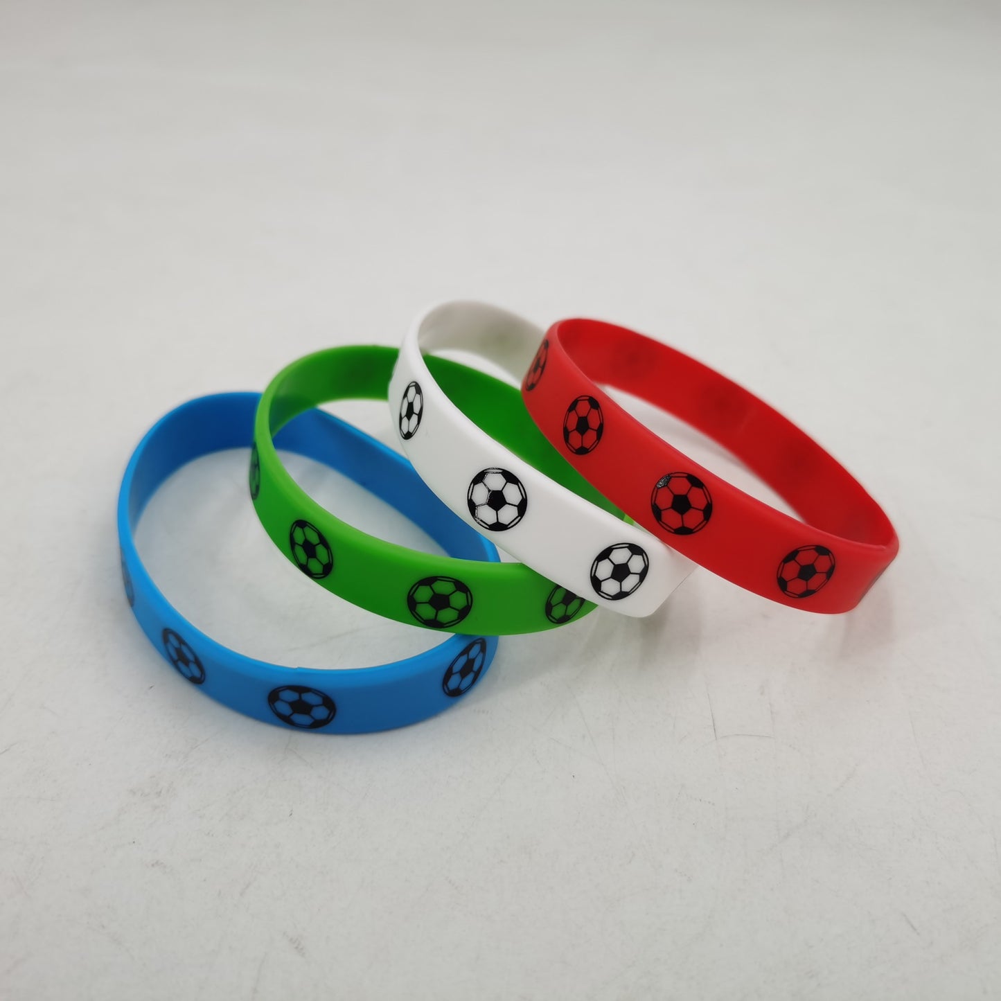 Women's & Men's Football World Cup Silicone Sports Inspirational Sporting Goods Simple Rings