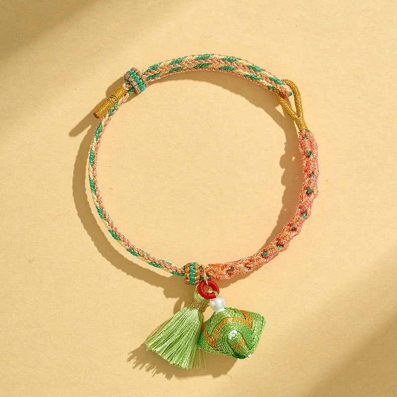 Children's Dragon Boat Festival Colorful Rope Hand-woven Small Bracelets