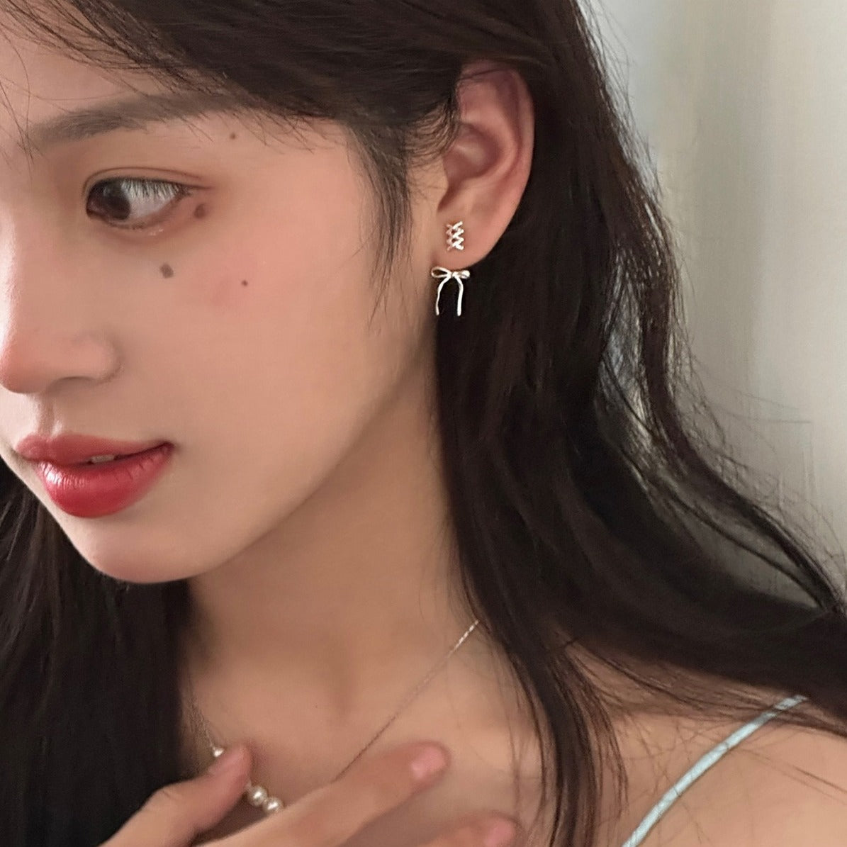 Women's Design High-grade Ear Clip Korean Style Stud Earrings