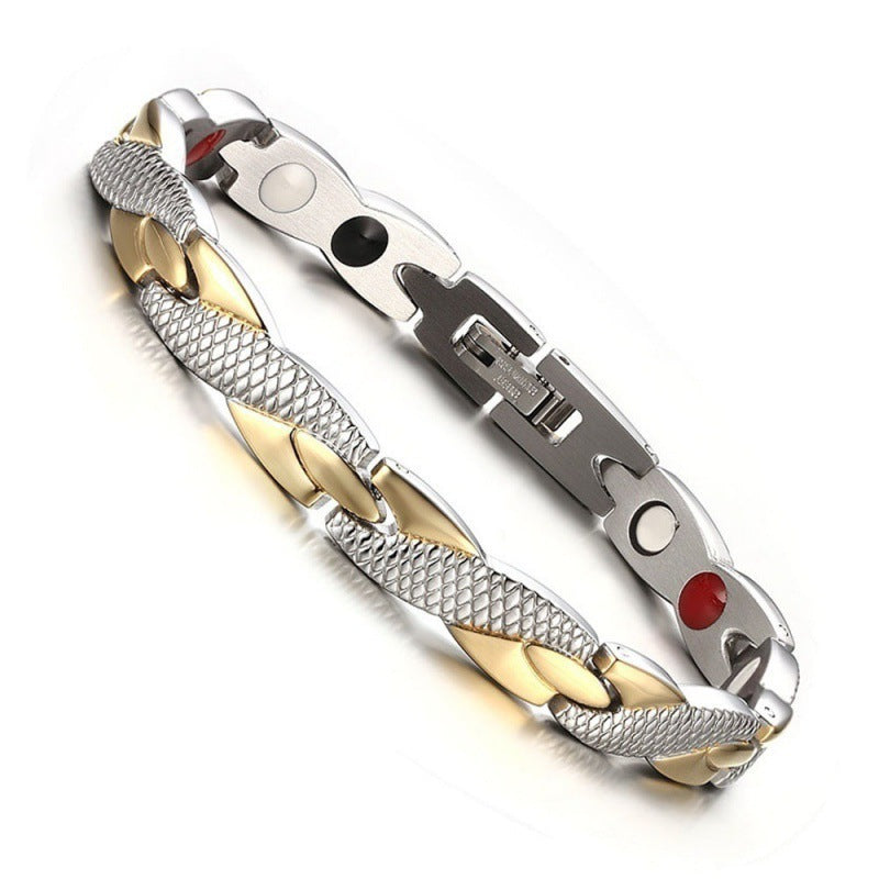 Men's Detachable Magnet Module Couple Magnetic Brace Bracelets