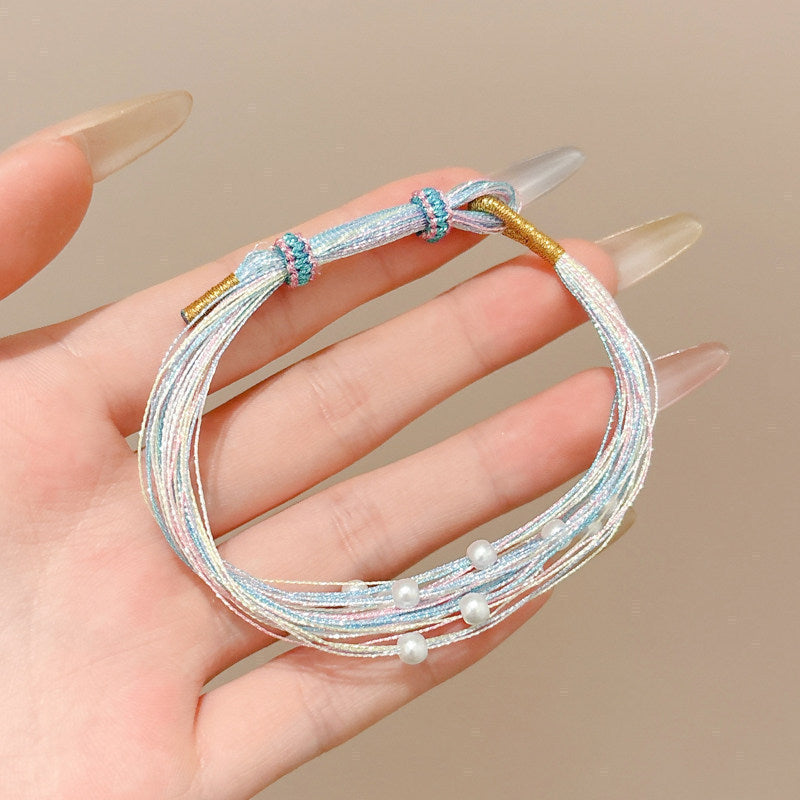 Boat Festival Carrying Strap Colorful Rope Wind Hand-woven Bracelet