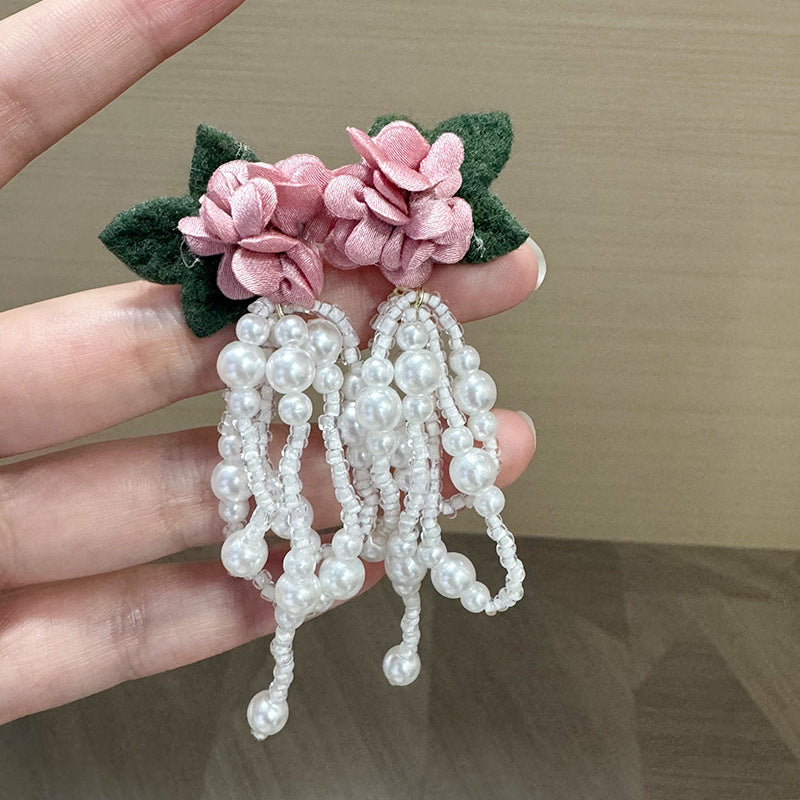 Super Fairy Mori Style Atmosphere Simple Earrings