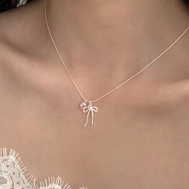 Bone Style Light Luxury Minority High Sense Sweet Necklace