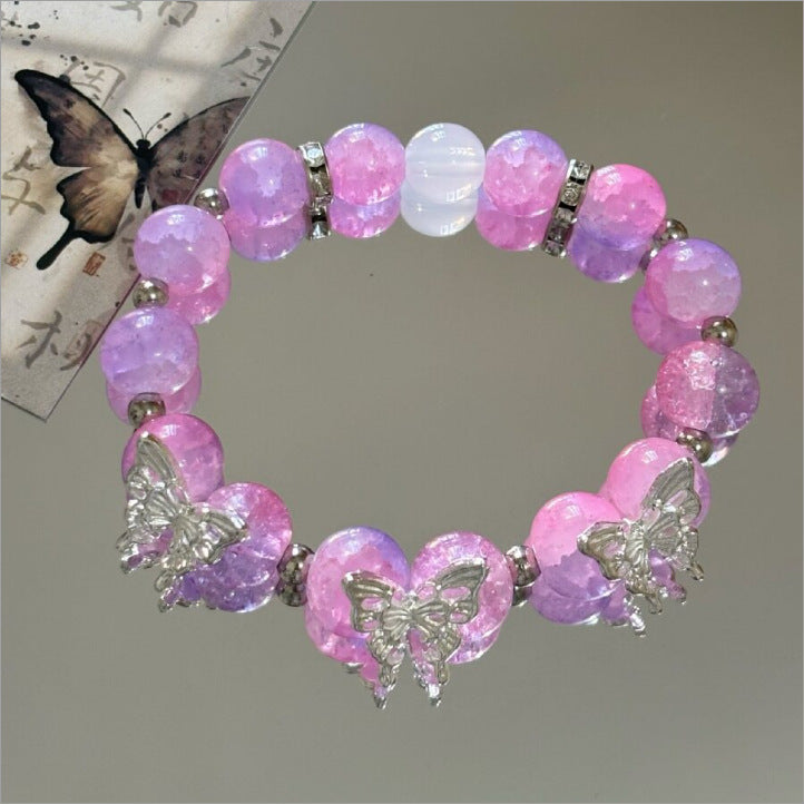 Time Of Sunrise Impression Niche Advanced Retro Beaded Light Luxury Bracelets
