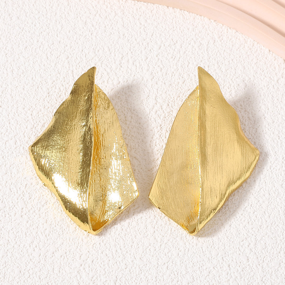 Medieval Graceful Geometric Convex Metal Exaggerated Rings