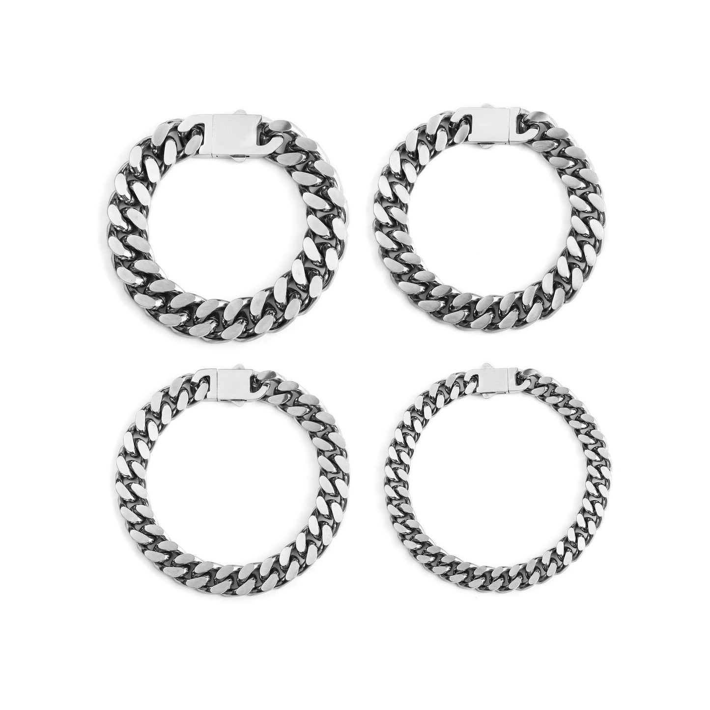 Women's & Men's Hop Ear Accessories And Titanium Steel Bracelets