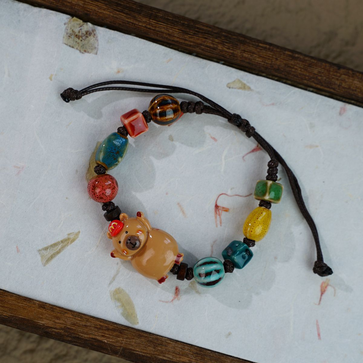 Ceramic Safe Carrying Strap Mixed Stall Small Bracelets