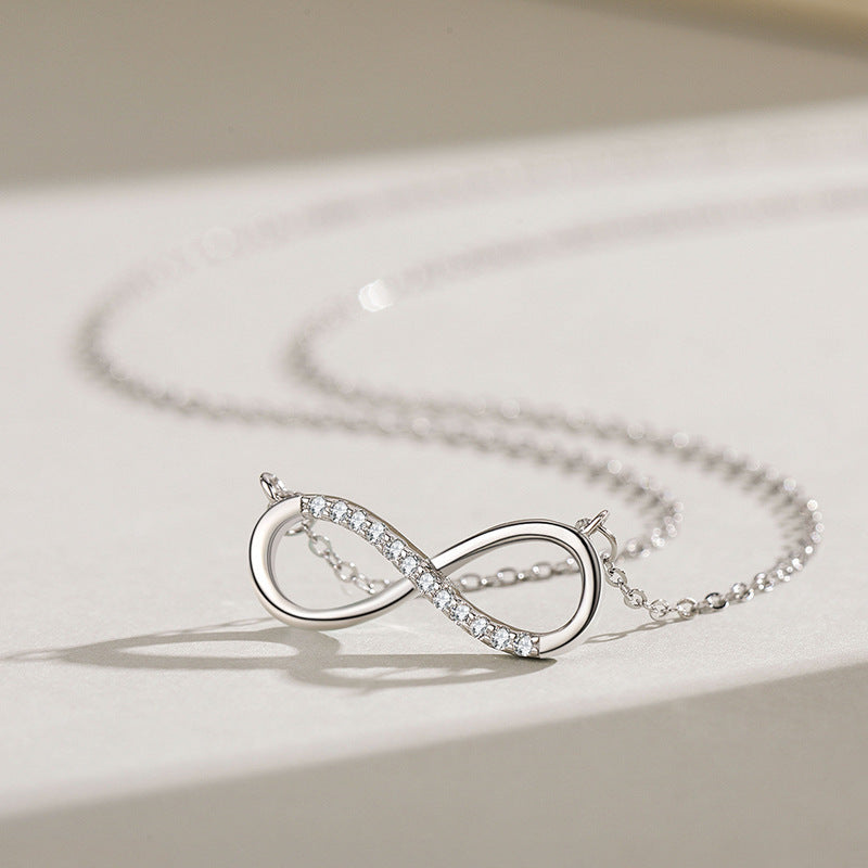 Love Infinite High-grade Simple Mobius Symbol Necklace