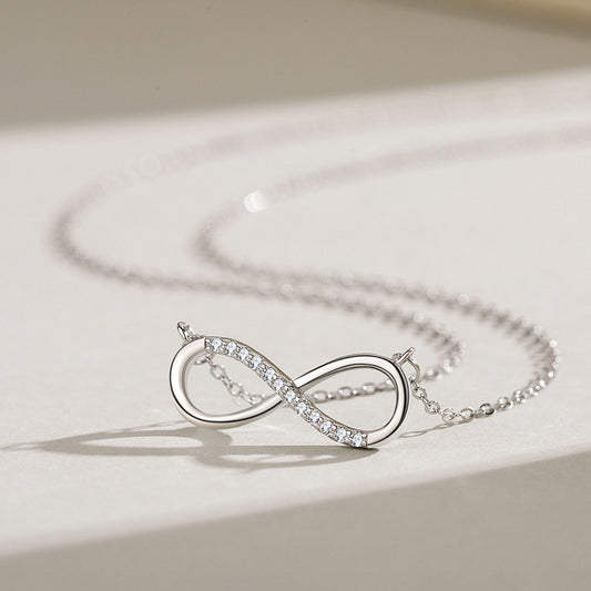 Love Infinite High-grade Simple Mobius Symbol Necklace