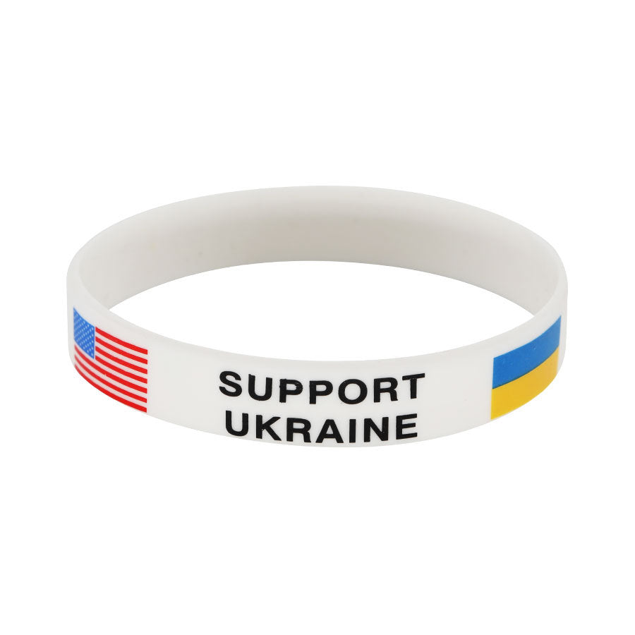Cup Silicone National Team Canada Ink Flag Bracelets