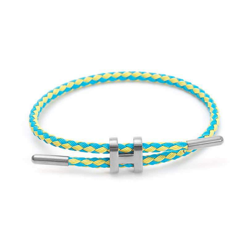 Wire Rope Adjustable Hard Pure Gold Accessory Bracelets