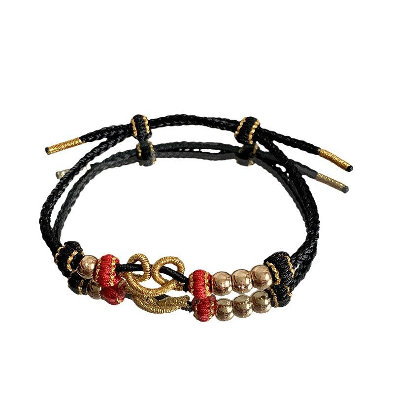 Women's & Men's Black Myth Hand-woven Unique Design Shake Fast Peripheral Bracelets