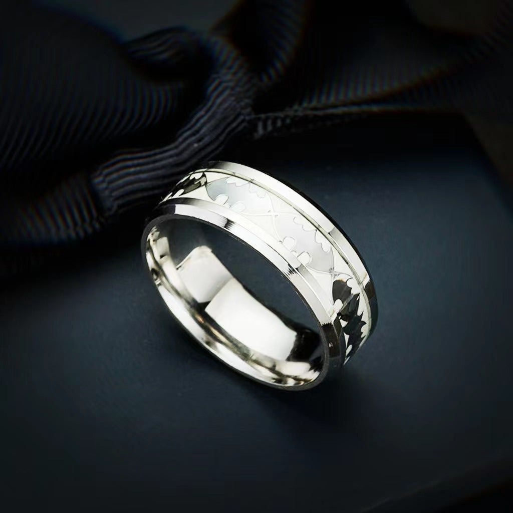 Luminous Batman Superman League Of Legends Rings