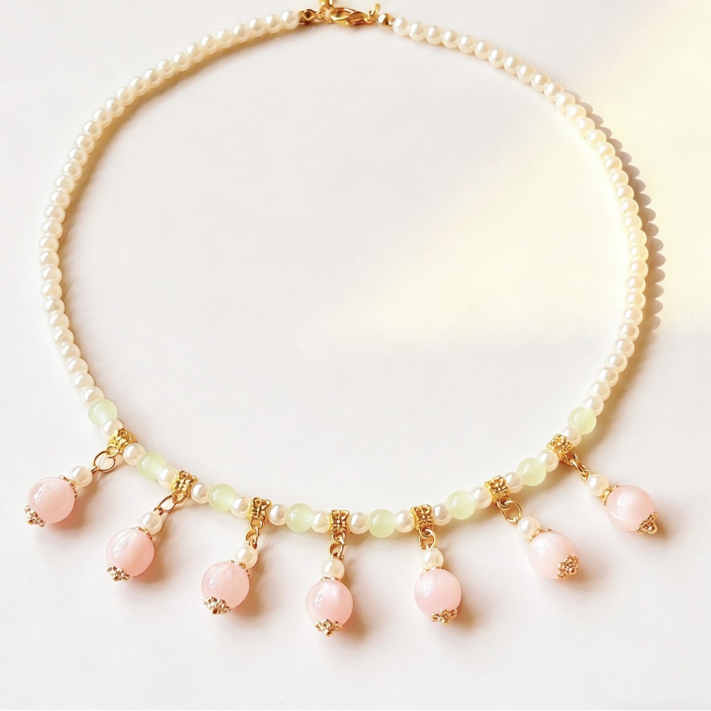 Han Clothing Ancient Style Pearl Of Precious Stones Chinese Elements Necklace