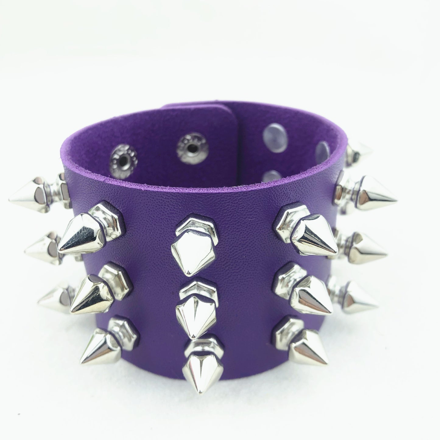 Street Dance Pointed Rivet Rows Splendid Trendy Punk Bracelet