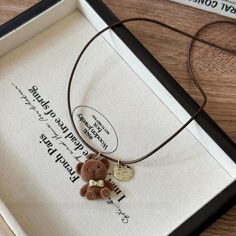 Women's Chinese Style Imitation Pink Tourmaline Small Chic For Special Interest Necklaces