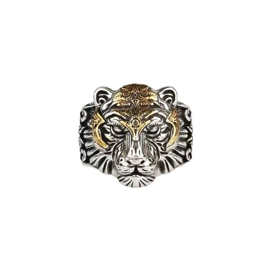 Men's God's Eye Domineering Tiger Head Original Life Twee Rings