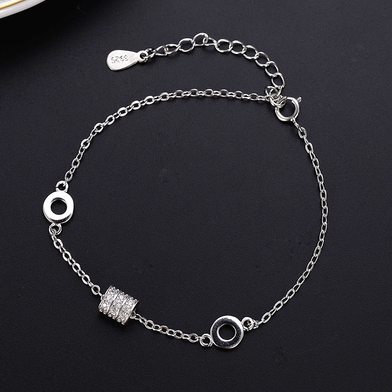 Female Versatile High Sense Personality Retro Box Chain Fashion Bracelets