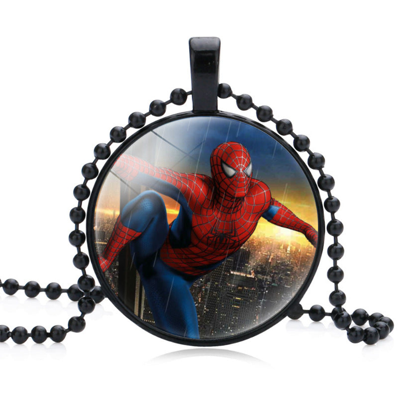 No Return Time Stone Black Rice Necklaces