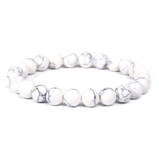 Tigereye White-barked Pine Agate Crystal Stone Bracelets