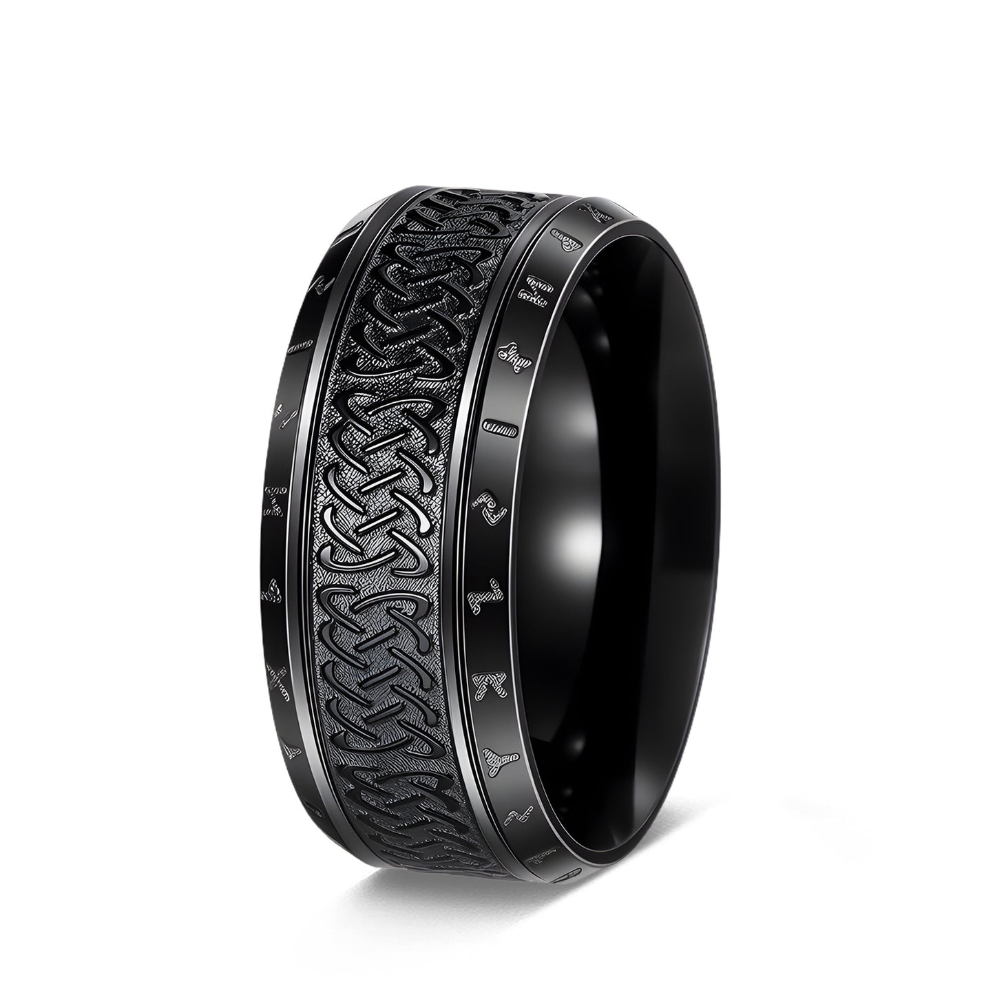 Men's Retro Multiple Pattern Daily Wear Stainless Rings