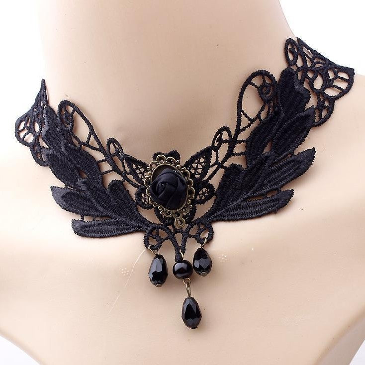 Durable Fashion National Style Boutique Lace Necklaces