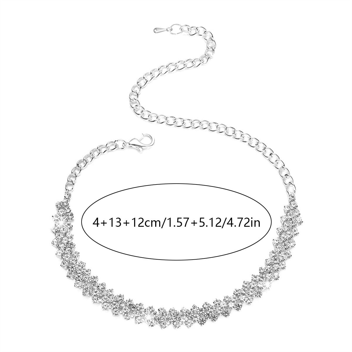 High-grade Super Shiny Full Diamond Female Design Elegant Bracelets