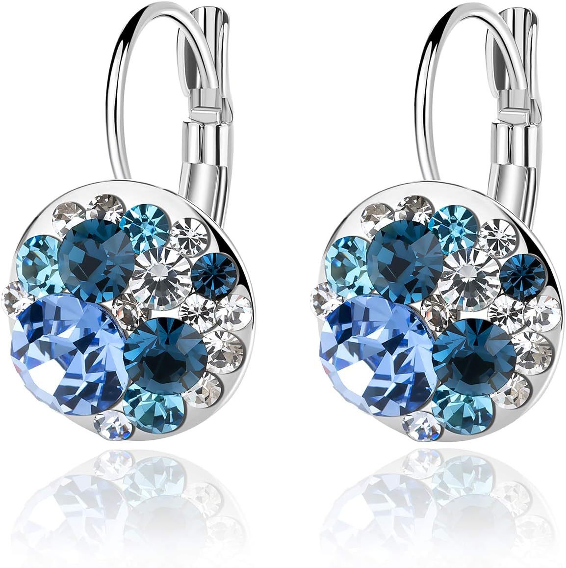 Cute Mickey Rose Gold Crystal Trendy Temperament Personality Super Earrings