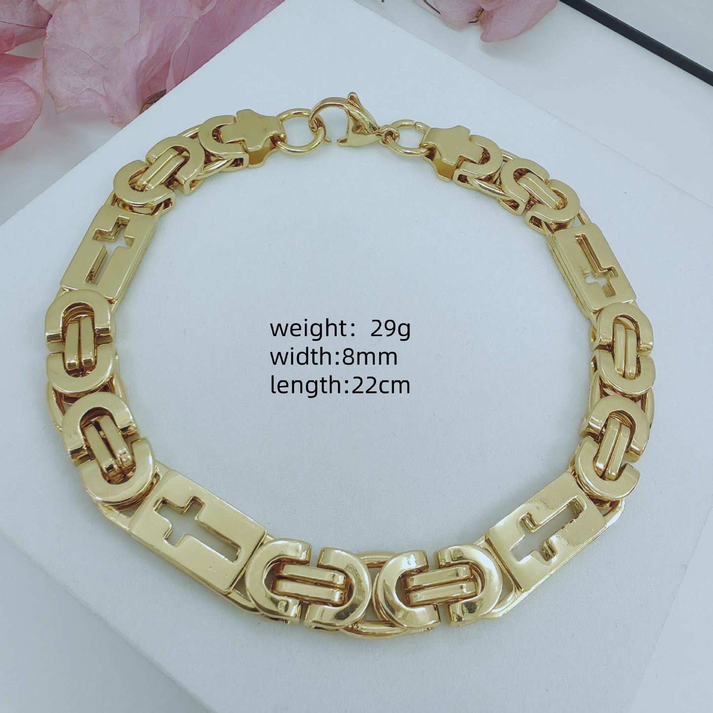 Fashion Trendy Unique Man's Stainless Steel Necklace