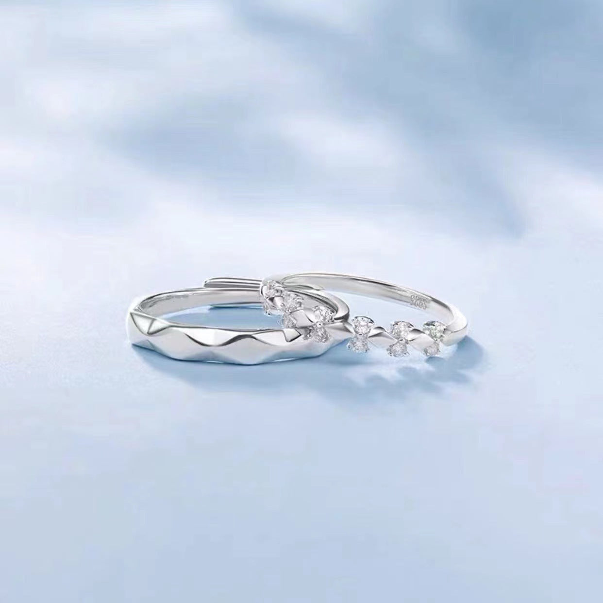 Women's & Men's For Love Niche Fashion Small Fresh Light Luxury Ring