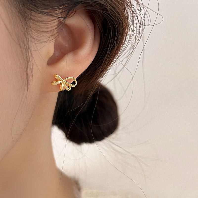 Women's Summer Niche Design Sense Simple Compact Earrings