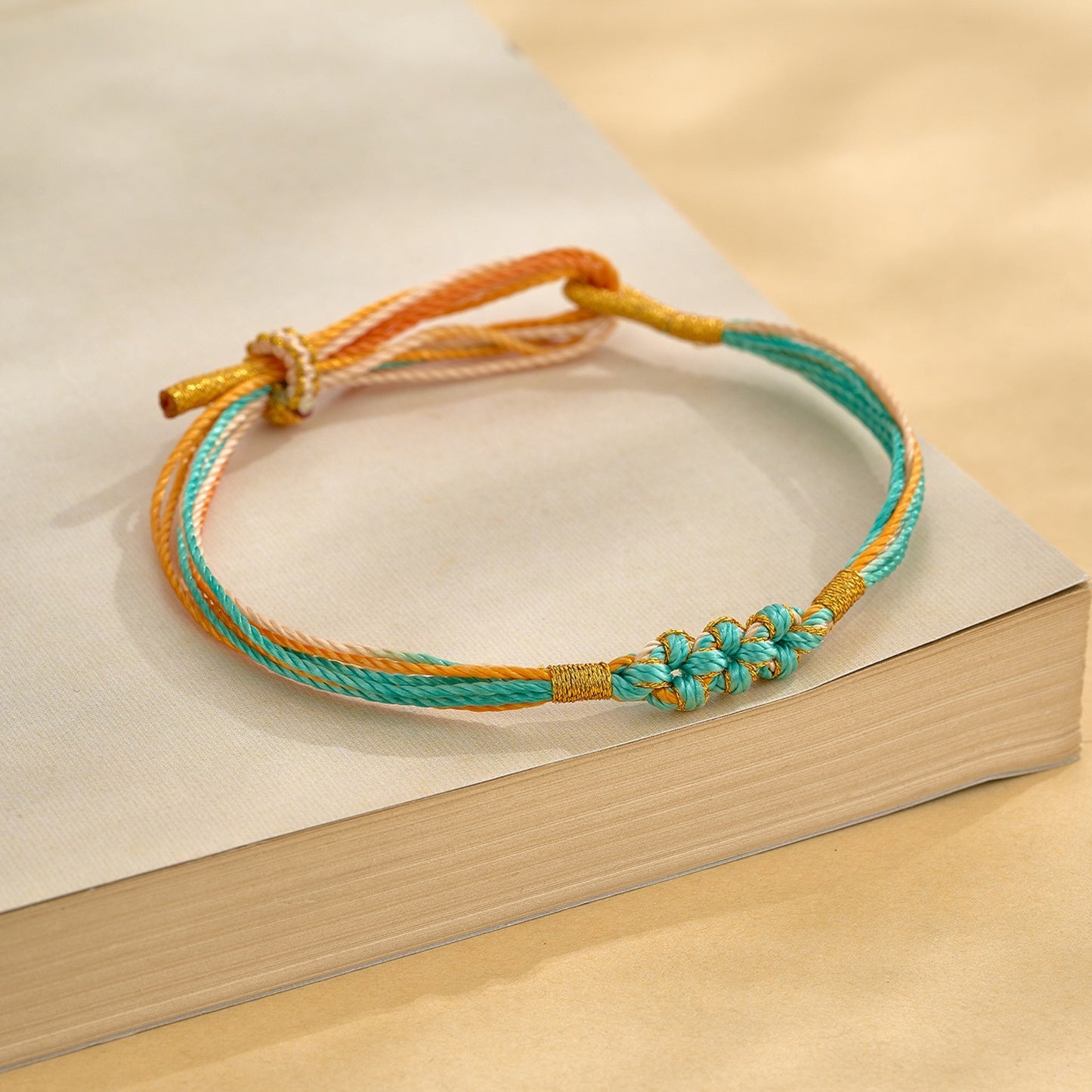 Dragon Boat Festival Colorful Rope Small Red Hand-woven Tiger Head Bracelet