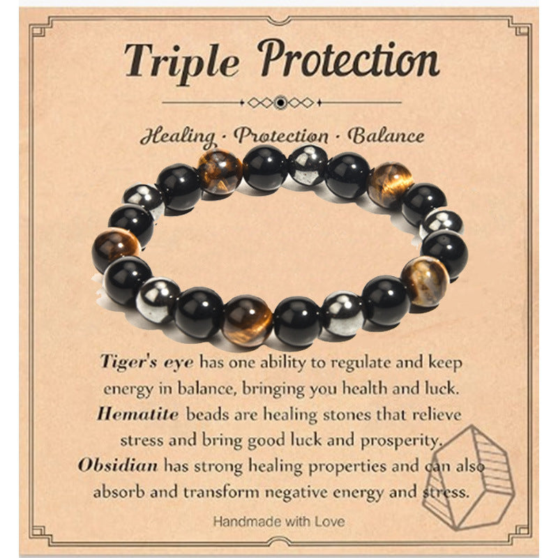 High Quality Tigereye Stone Ornament Hand Bracelets