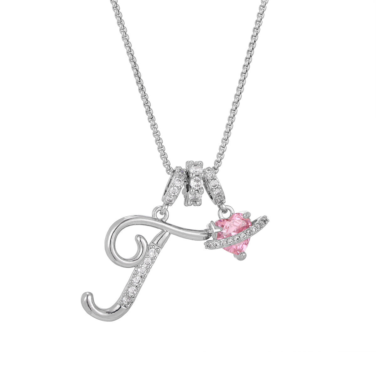 Dopamine English Letter Light Luxury Minority Necklaces