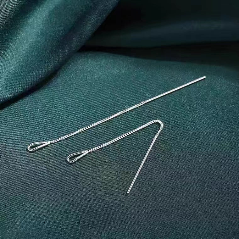 Women's Drop Sleeping No Need To Take Off Square Compact Temperamental Ear Line