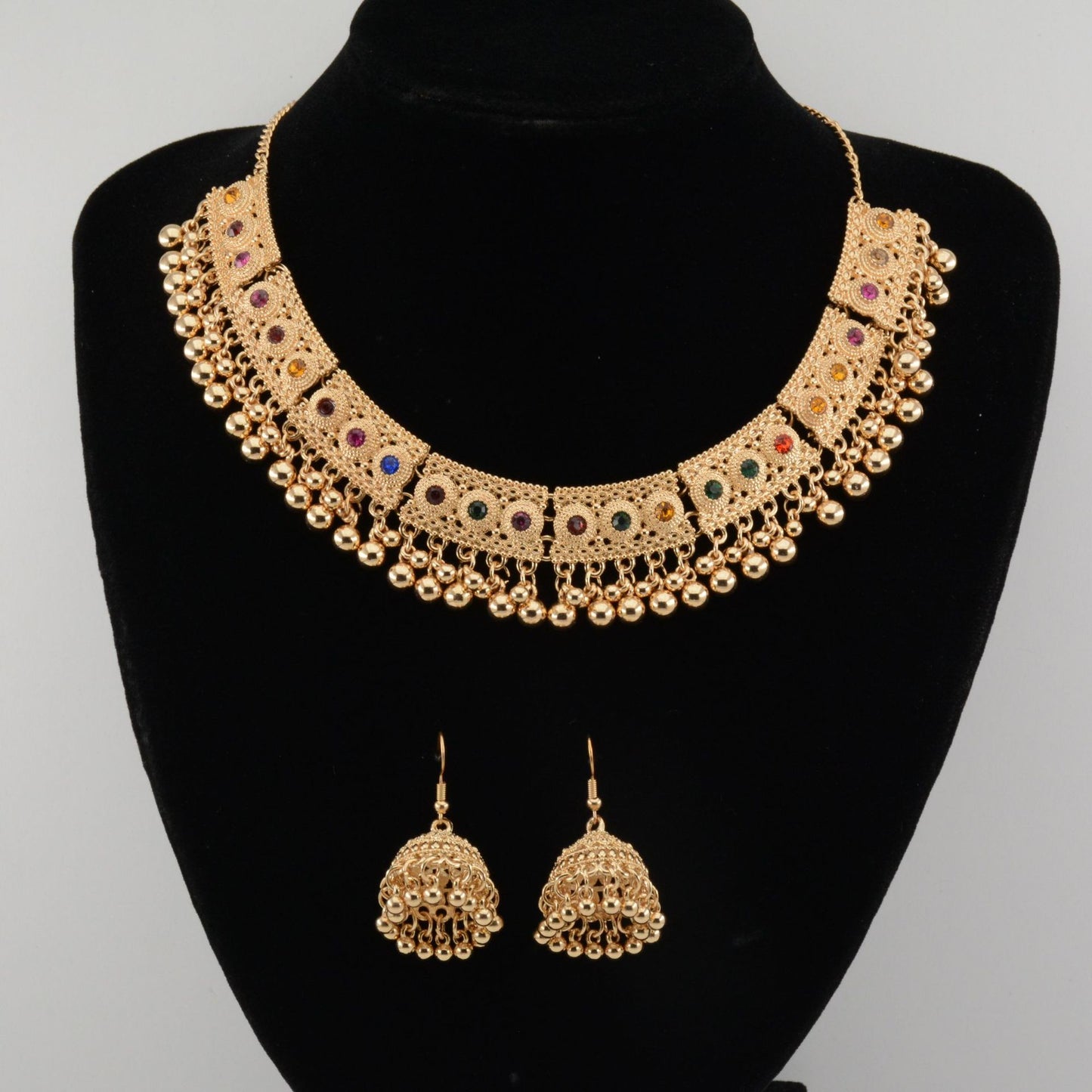 Women's Bell Water Drop Tassel High Sense Dinner Geometric Fashion Necklaces
