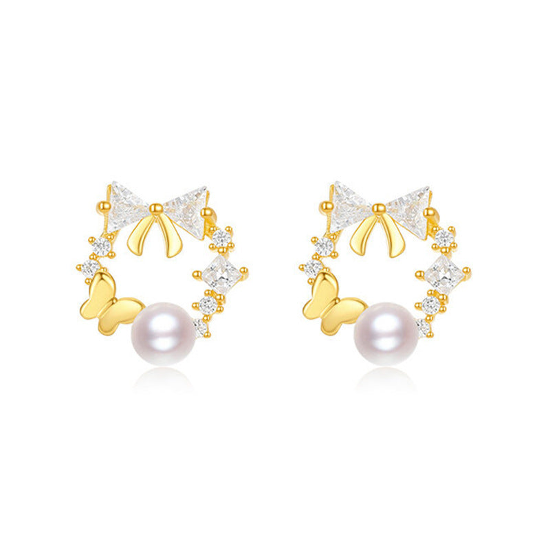 Women's Bell For Light Luxury Minority Design High Sense Stud Earrings