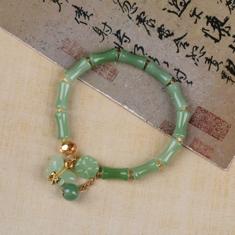 Bell Butterfly Hot Flower Crystal Cultural Bracelets