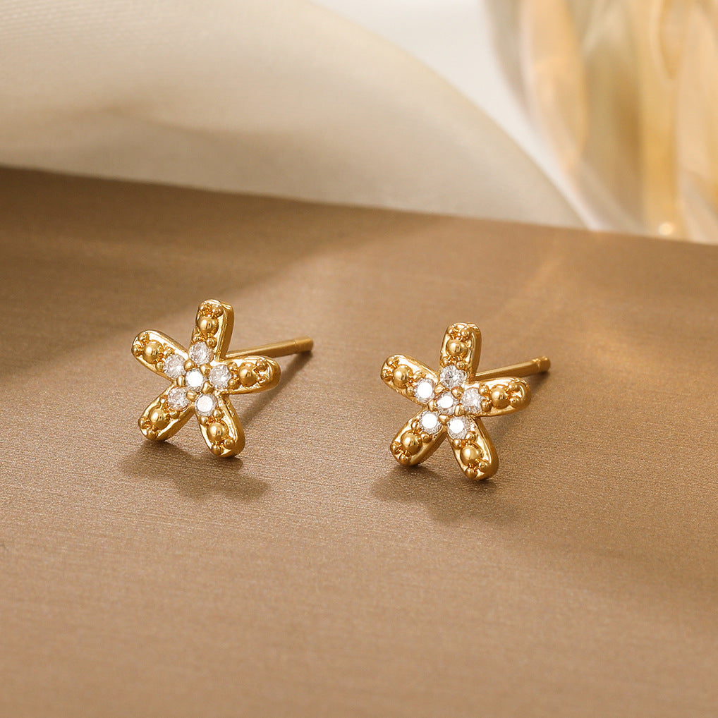 Women's Pearl For French Entry Lux Butterfly Earrings
