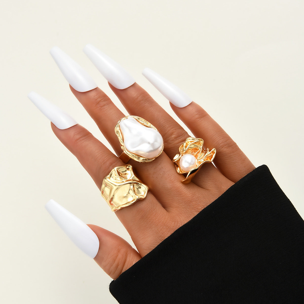 Women's Open Affordable Luxury Style Knuckle Suit For Ring