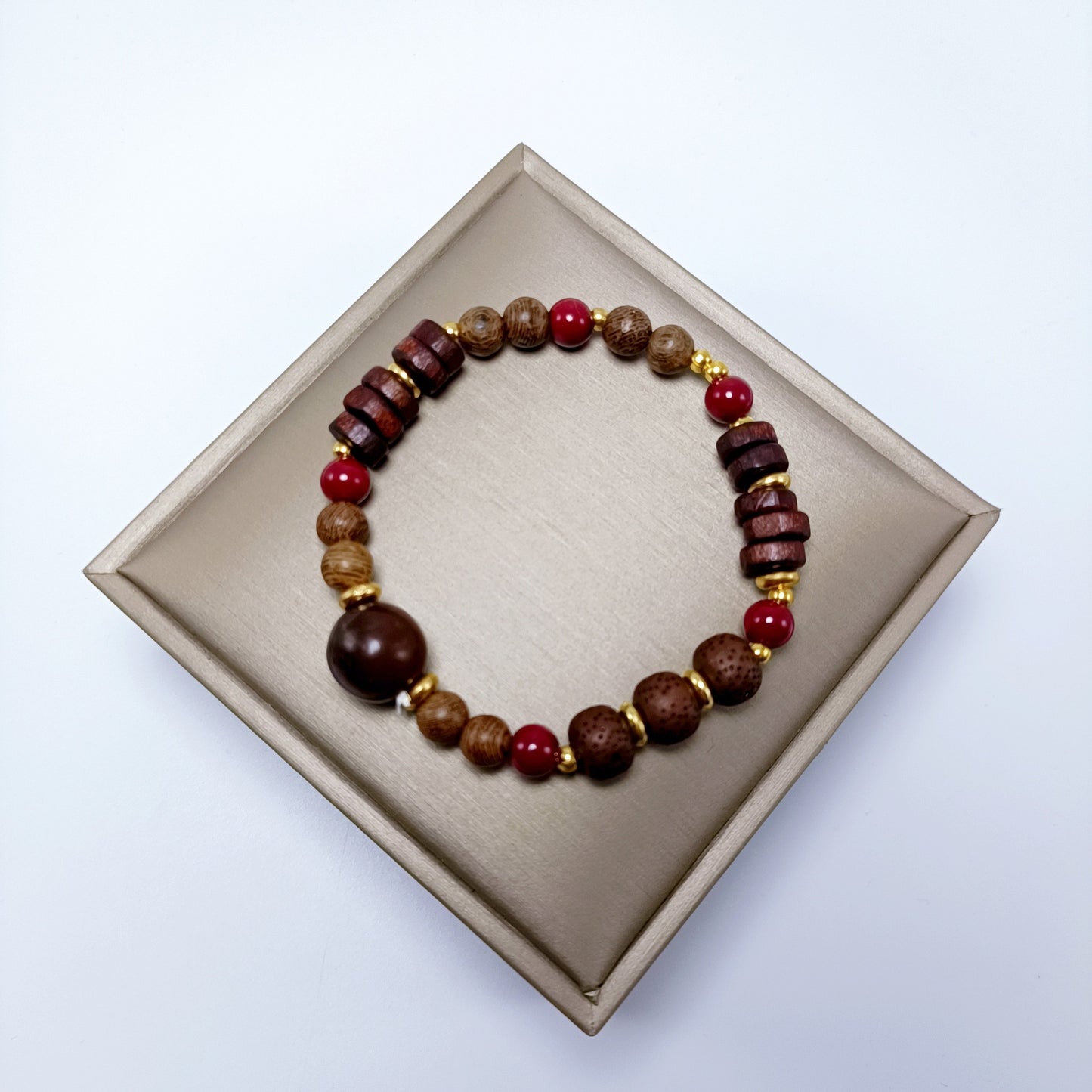 Eternal Night High-rise Natural Black Rosewood Bracelet