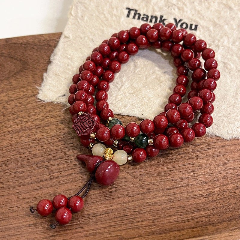 Women's Cinnabar Life High-grade Long Light Luxury Bracelet